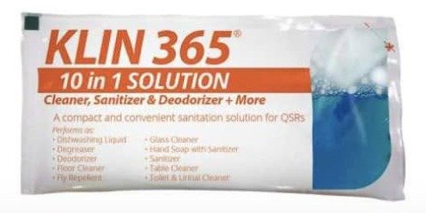 Klin 365 10 in 1 Solution sachet